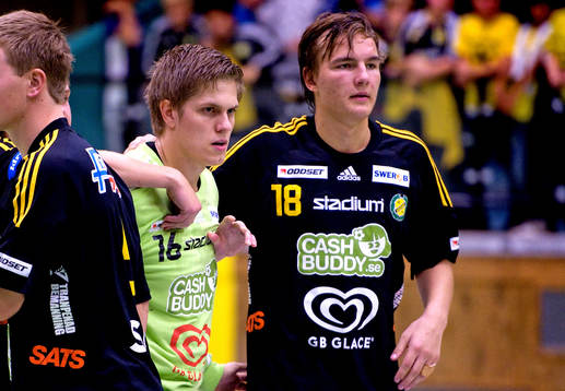 Peter Johannesson, målvakt, Robert Månsson, Sävehof