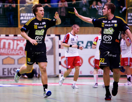Robert Månsson, Eric Forsell Schefvert, Sävehof, jubel