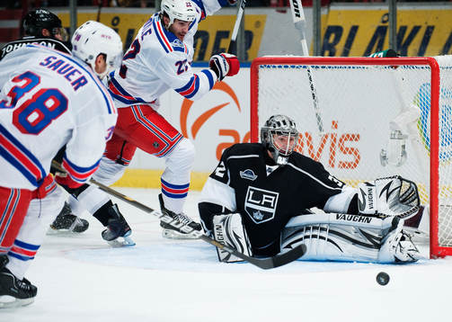 Michael Sauer och Brian Boyle, New York Rangers, oroar