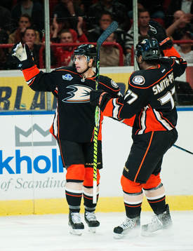 Andrew Cogliano och Devante Smith Pelly, Anaheim Ducks,