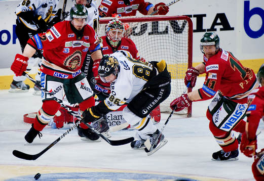 Pierre Johnsson, Frölunda, Oscar Ahlström, AIK