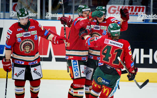 Frölunda, jubel