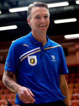 Henrik Schneider, tränare, jubel