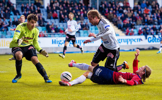 Rickard Göthberg, målvakt, Andreas Högberg, Motala,
