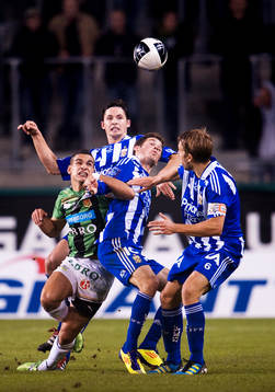 Mervan Celik, Gais, Philip Haglund, Emil Salomonsson, Adam