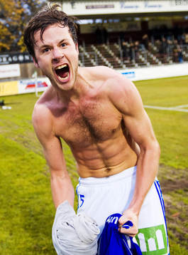 Robert Lundström, Sundsvall klara för Allsvenskan, jubel,