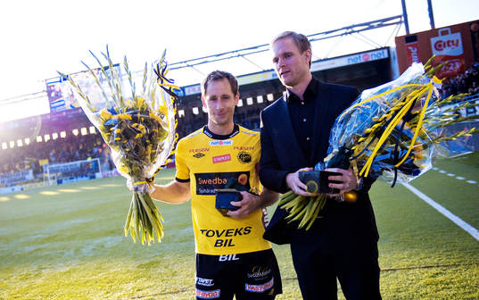 Johan Karlsson, Johan Sjöberg, tackas av