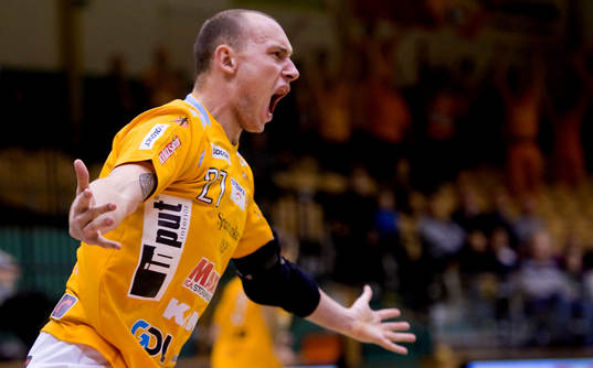 Mikkel Dons Schriver, Kristianstad, jubel
