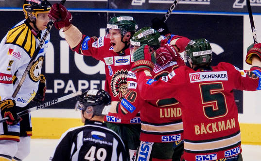 Magnus Kahnberg, Frölunda, jubel