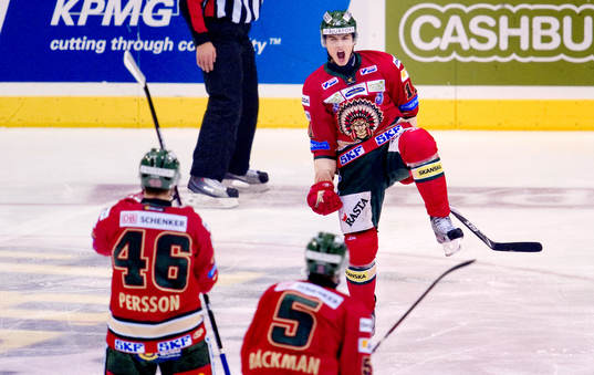 Johan Sundström, Frölunda, jubel