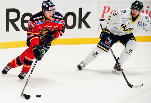 Daniel Brodin, Djurgården, och Noah Welch, HV71
