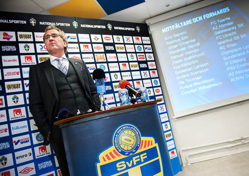 Erik Hamrén, förbundskapten, Sverige A