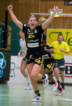 Frida Tegstedt, Sävehof, jubel