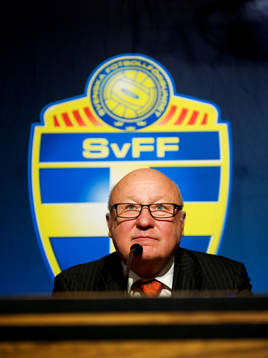 Lars-Åke Lagrell, Ordförande Svenska fotbollförbundet