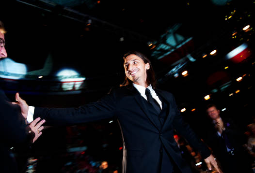 Vinnaren av Guldbollen 2011: Zlatan Ibrahimovic, AC Milan