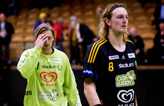 Thomas Forsberg, målvakt, Jesper Nielsen, Sävehof, depp