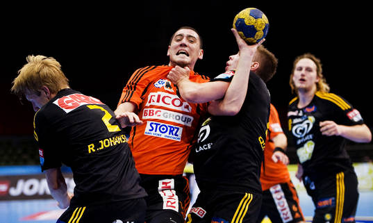 Handboll, Champions League, Sävehof - Kadetten