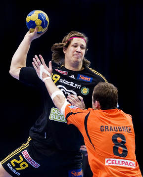 Handboll, Champions League, Sävehof - Kadetten