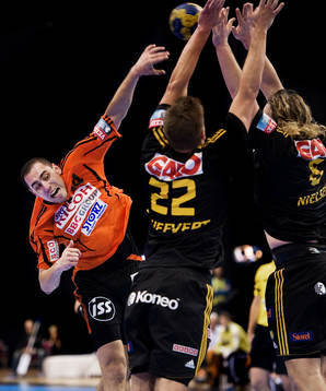 Handboll, Champions League, Sävehof - Kadetten