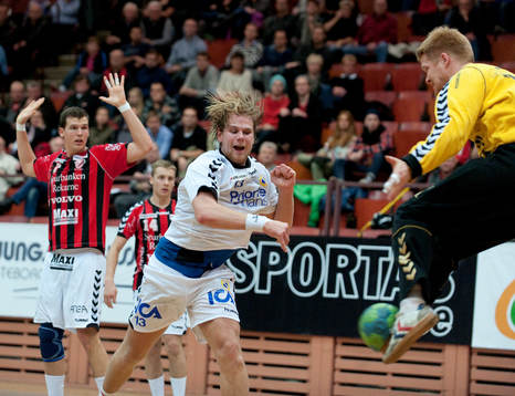 Oskar Ysander, Redbergslid. Räddning Richard Larsson,