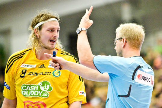 Jesper Nielsen med domare
