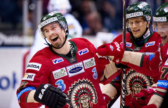 Pierre Johnsson, Frölunda, jubel, 1-1