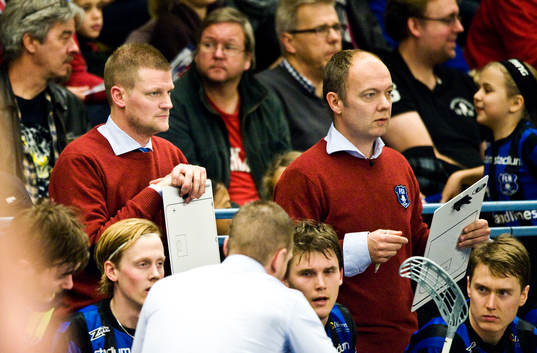 Vidar Jonsson och Kent Göransson, tränare