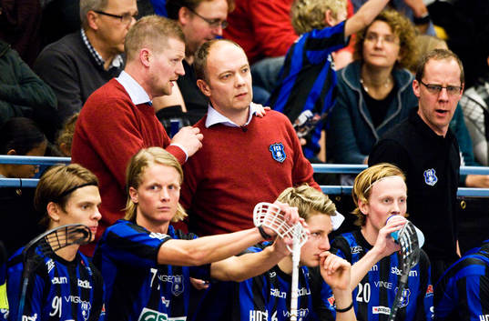 Vidar Jonsson och Kent Göransson, tränare