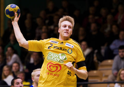 Robert Johansson, Sävehof, gör sitt 500:e mål i