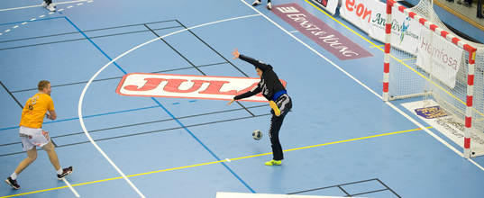 Straffräddning, Jürgen Müller, målvakt, Ystad, gör en