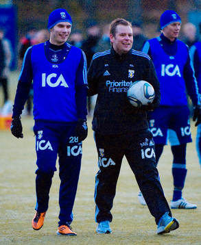 Elmar Bjarnason, Mikael Stahre, tränare