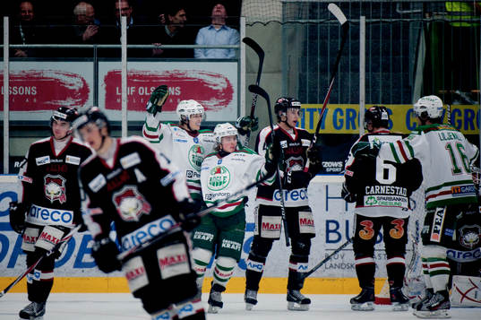 Rögle, jubel, Malmö, depp