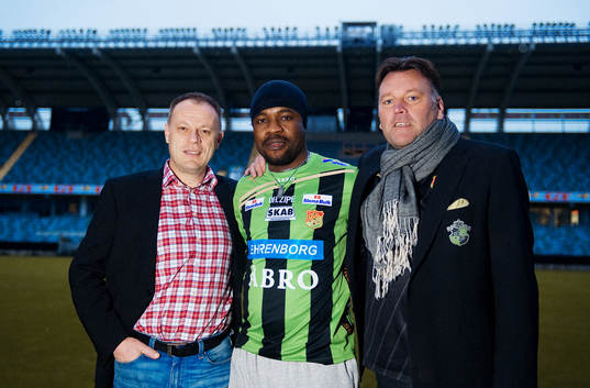 Mats Persson, Sportchef, Peter Ijeh, Christer Wallin,
