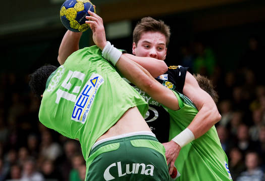Eric Forsell Schefvert, Sävehof stoppas av Marcus Dahlin,