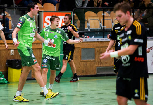 Marcus Dahlin, Johan Fagerlund, Alingsås, jubel, Sävehof,
