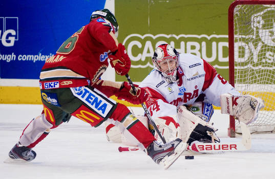 Victor Backman, Frölunda, sätter