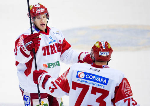 Mathew Robinson, Timrå, jubel, 0-1
