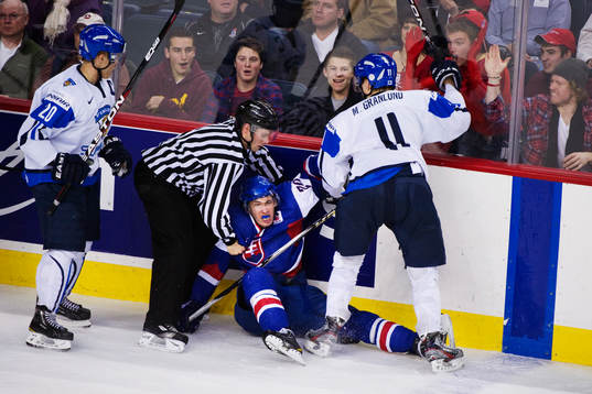 Mikael Granlund, Finland, Martin Daloga, Slovakien, och