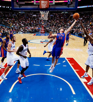 Jonas Jerebko, Pistons, tar en offensiv retur
