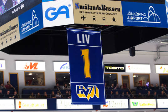 Stefan Livs tröja hängande