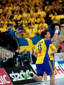 Jonathan Stenbäcken, Sverige. Jubel