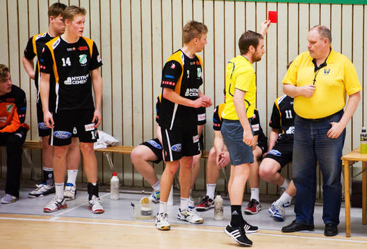 Rött kort till Endrit Abdullahi, Rimbo