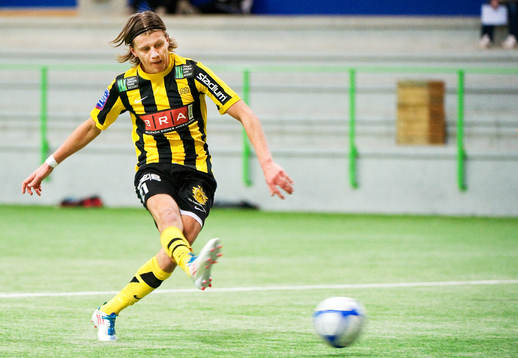 Jesper Westermark, Häcken, skjuter 1-1