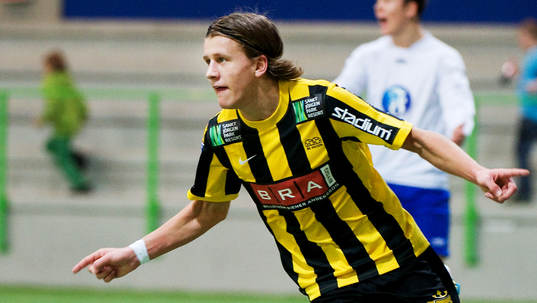 Jesper Westermark, Häcken, jubel, 1-1