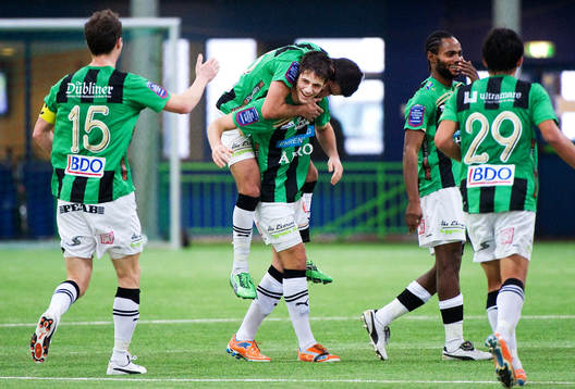 Mirza Mujcic, Gais, jubel, 0-1