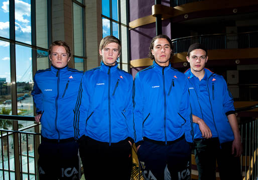 Sam Larsson, Bragi Bergsson, Jonathan Azulay, David Moberg