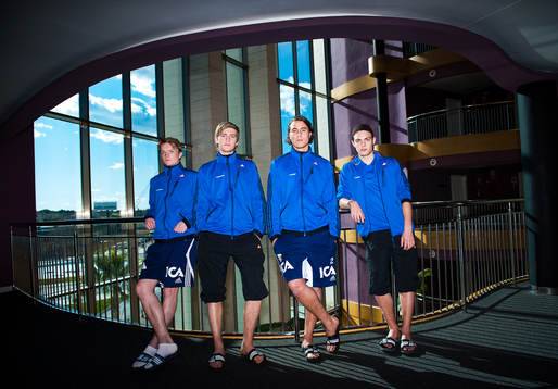 Sam Larsson, Bragi Bergsson, Jonathan Azulay, David Moberg
