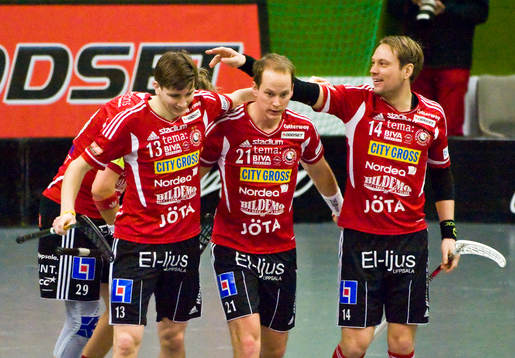 Mattias Samuelsson, Jesper Berggren och Hannes Öhman,