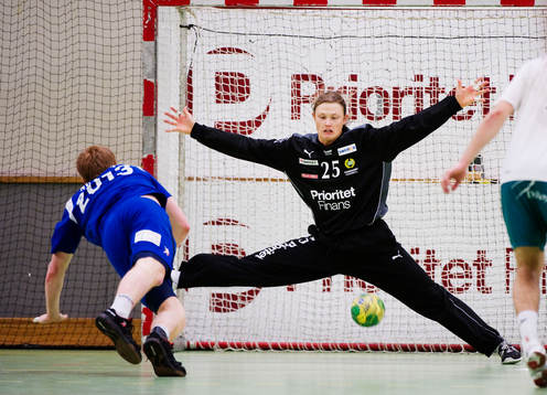 Asbjörn Fridriksson, Alingsås, gör ett straffmål på