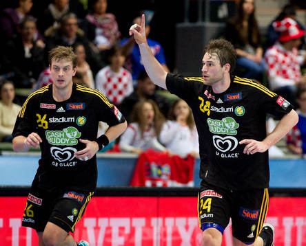 Fredrik Larsson, Sävehof, jubel, Niclas Barud